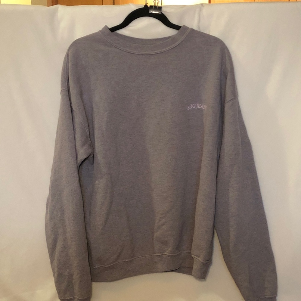 BDG Women’s Purple Crewneck Sweatshirt